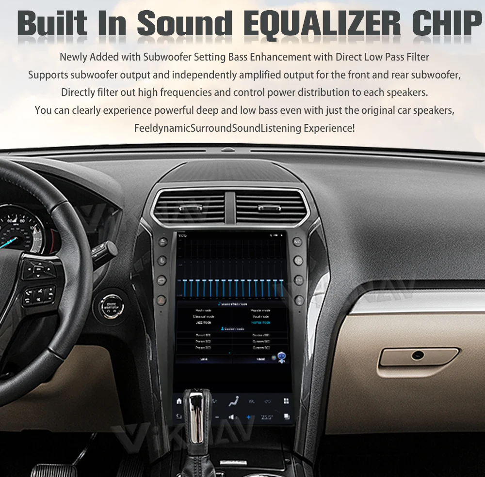Viknav Car RadiioAndroid 2016 Ford Explorer Radio Multimidia Radio GPS Navigator