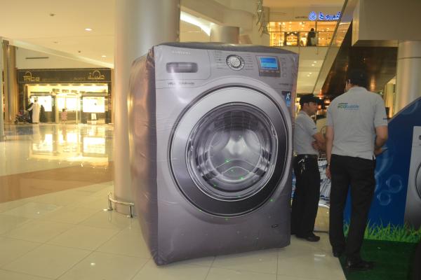 Giant Full Digital Printing Inflatable Custom Shaped Balloons, Washing Machine