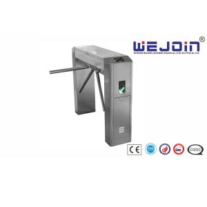 Pedestrian Tripod Access Control System , Turnstile Gate With Card Reader