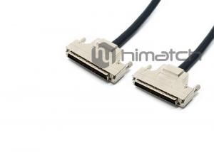  Metal Cover Screw External SCSI Cable , DB 100 Pin Male To SCSI DB 100 Pin SCSI Cable Manufactures