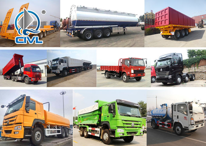 Heavy Duty Dump Truck 8 Ton 4 X 2 , SINOTRUK SWZ Diesel Tipper Truck for Sale 6 wheel dump truck