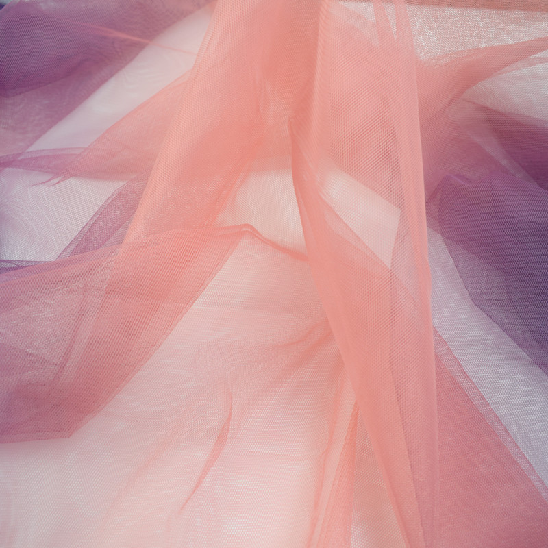 Plain Soft Nylon Tulle Wedding Glitter Illusion Bridal Tulle Fabric