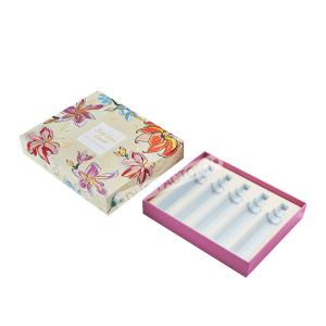 Drawer Cardboard Box Skincare Packaging Boxes With Plastic And Paper Tray