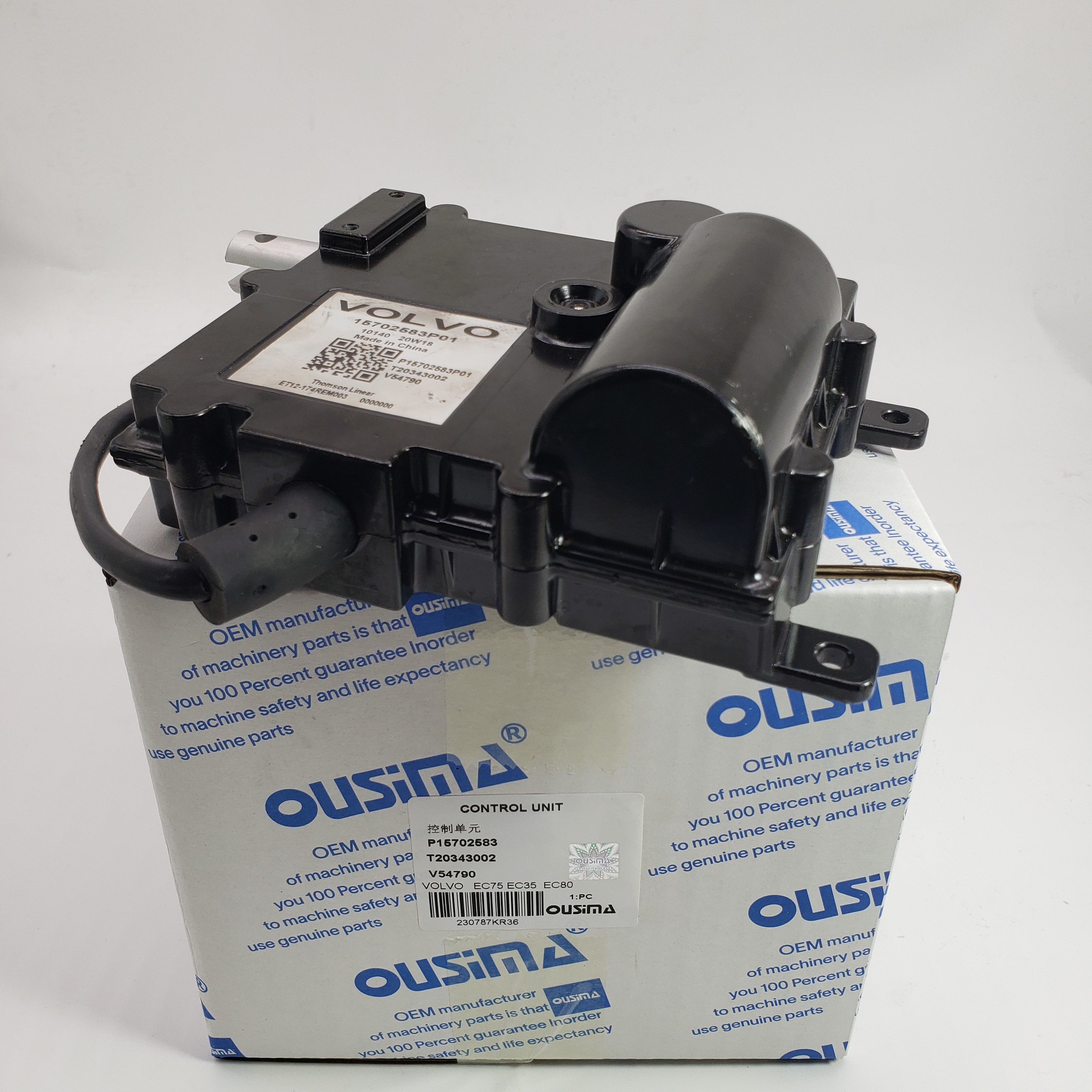 Excavator Accessory Control Unit P15702583/T20343002/V54790 For VOLVO EC75 EC35 EC80