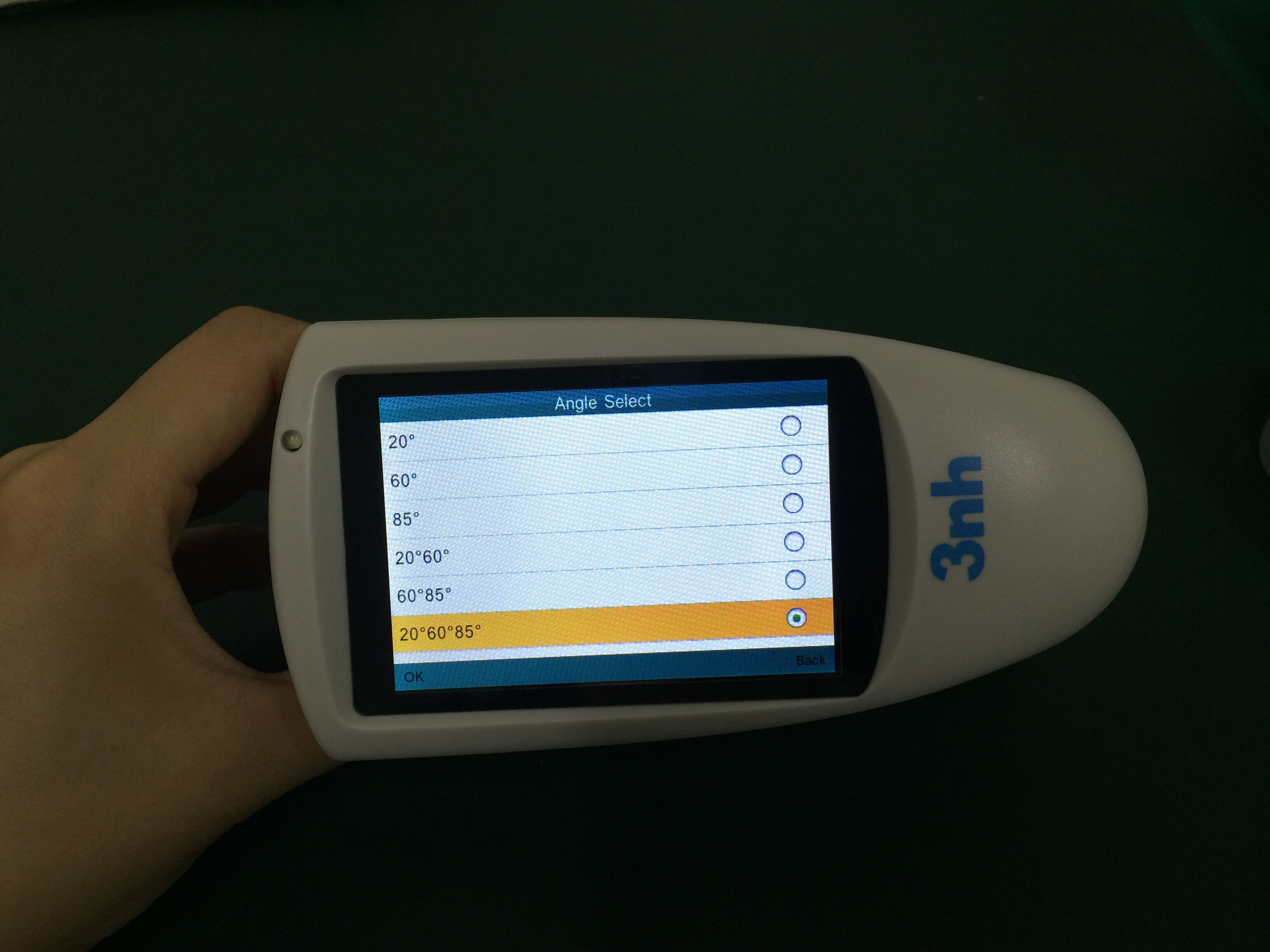 3NH nhg268 touch screen 3.5 inch multi-angle precise gloss meter byk medidor de brilho 0-2000gu