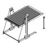 Buy cheap 2700kg 2-Post Parking Lift with Motor and Chain Drive System, Suitable for Low - from wholesalers