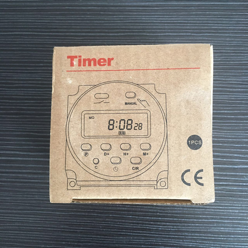 LCD Digital Programmable Timer Switch for Electronic Devices Household Appliances Air Conditioner