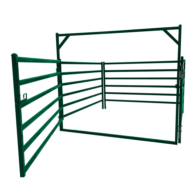 5 X 8ft Metal L Wire Welded Galvanized Steel Cattle Panels Corral Decorative Cattle Panel Fence
