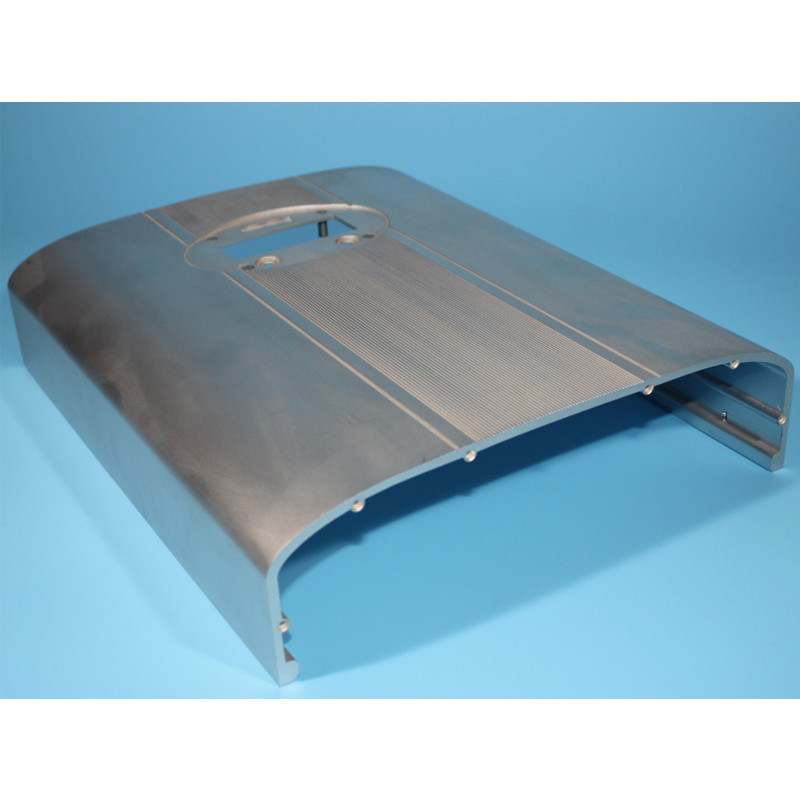 Sandblast Oxidation 6063 CNC Machining Industrial Aluminum Extrusion