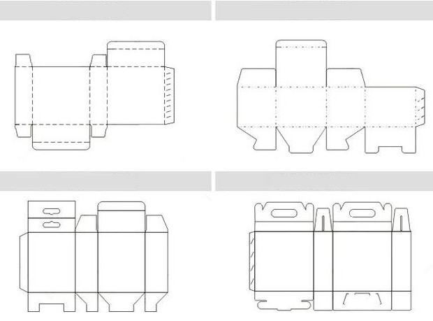 customized corrugated carton packaging paper box for clothing/bulb packaging