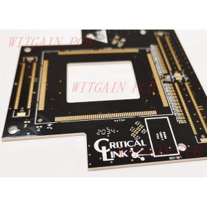 2 Layer Ceramic Copper Clad PCB Board Printed Circuit Board Immersion Gold 2U'