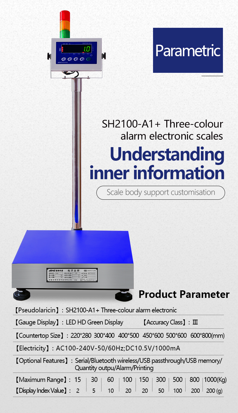 Sohe SH2100 A1 Alarm Light with All-Metal Structure and LED Display