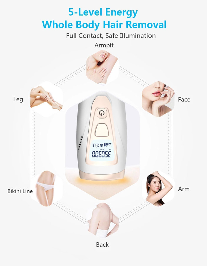 USB Portable Salon Laser Hair Removal System Diode Laser Hair Removal At Home