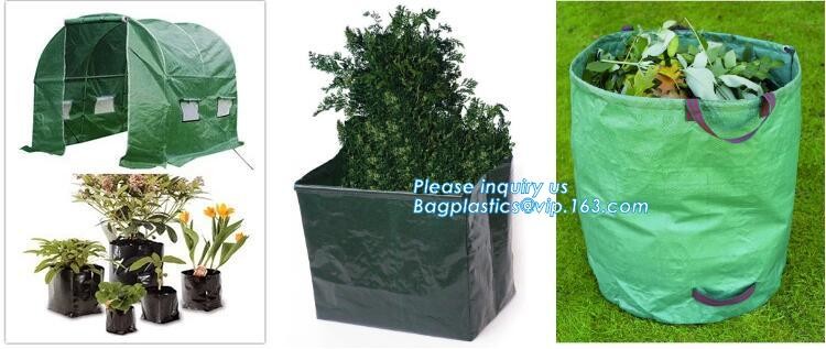 4 Pockets Permeable Non-woven fabric 26x65cmx1mm Vertical Wall Planting Bag for flower vegetable lettuce ferns, bagease