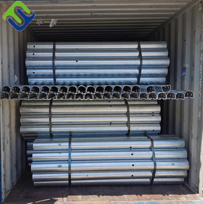 Roadway Traffic Safe Rolling Type Safety EVA Roller Barrier Roller Crash Barrier