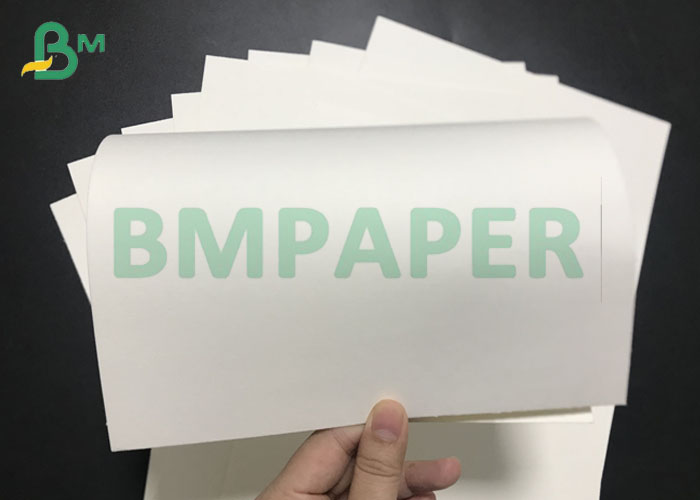Uncoated 0.5mm 0.7mm Nature White Blotting Paper Board For Beer Mat Cardboard 