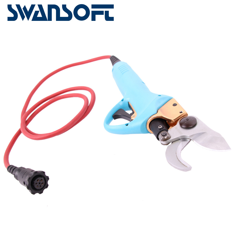 Swansoft Professional 3CM 36V Electric Fruit Pruning Shear / Electric Bypass