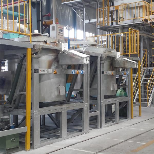 Aluminum Melting Crucible Furnace Heat Temperature Alloy Casting Smelting