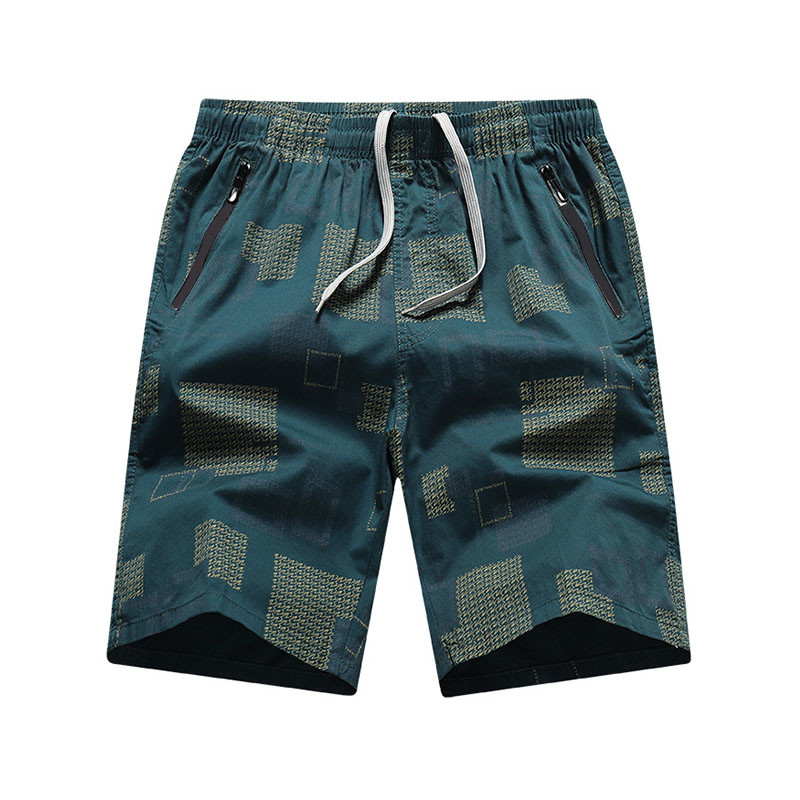 2022 Youth printed men's casual fashion summer oversized shorts