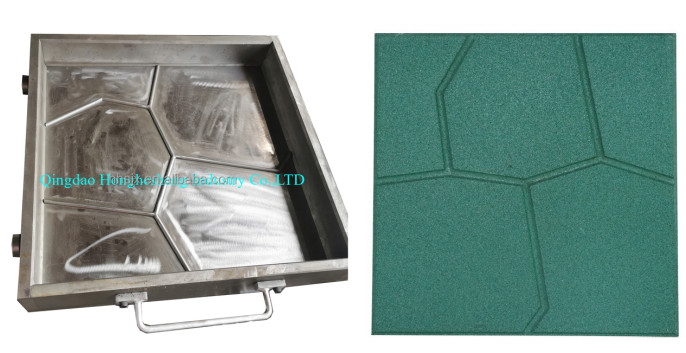 Vulcanizing Mould For Rubber Tile Making Line