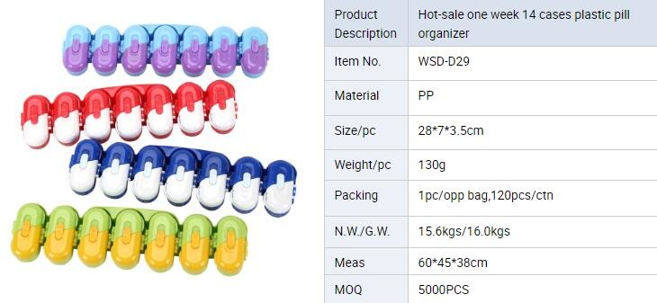 Portable Creative style foldable travel plastic cup with pill case, Random color creative travel cup with pill case for
