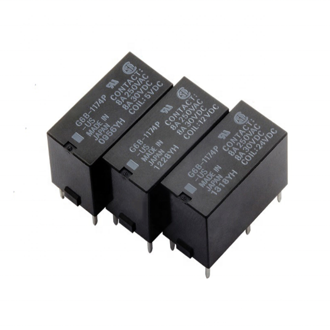 Hot selling relays G6B-1174P-US-5VDC G6B-1174P-US-12VDC G6B-1174P-US-24VDC 4pin DIP original