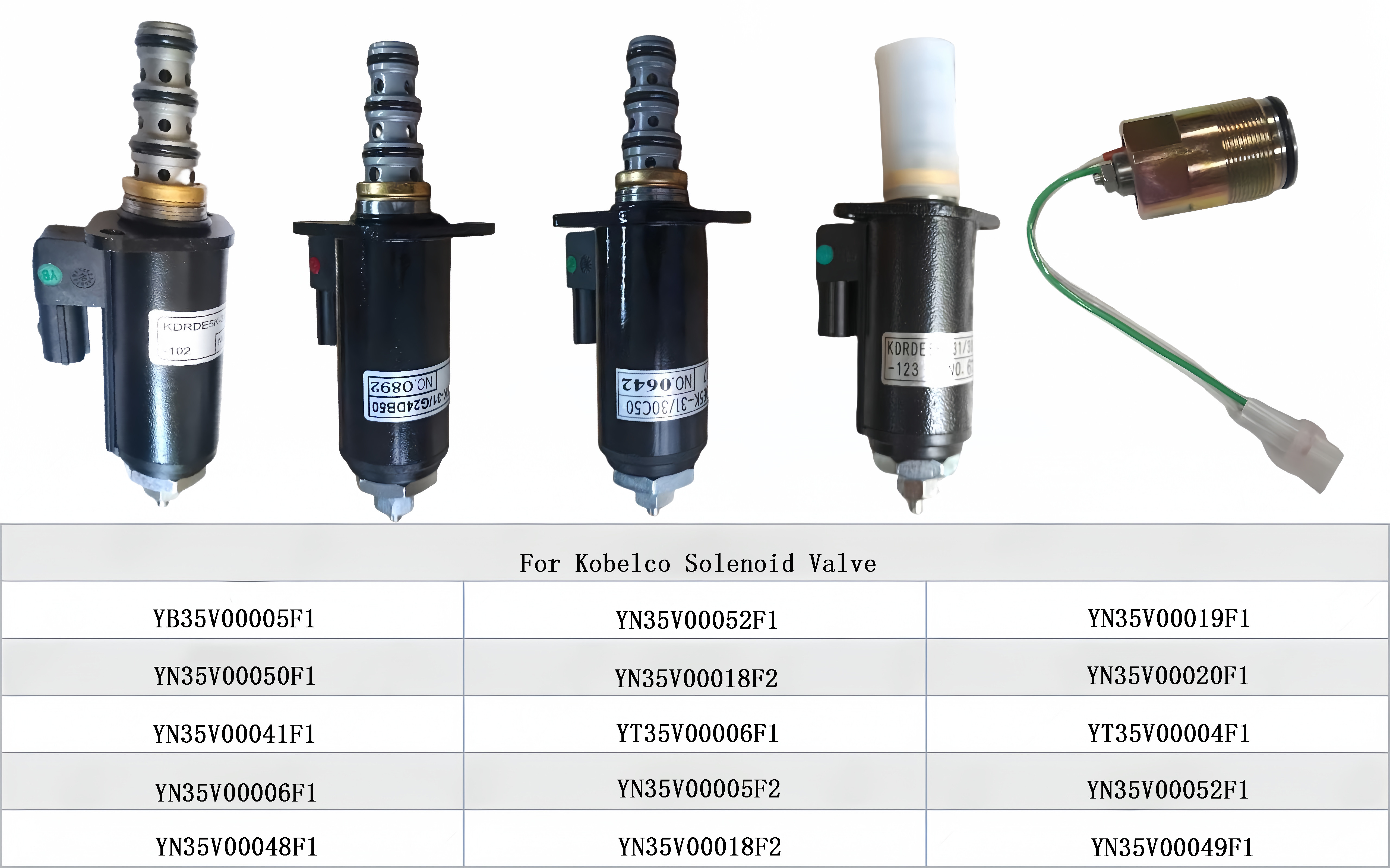 SH210-5 SH350-5 SH460-5 SH800-5 CX130B CX240B CX210B Solenoid Valve KHJ14520 KHJ-14520 Excavator