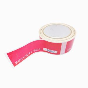 Security Transfer Seal Open Void Tamper Evident Tape Manufactures