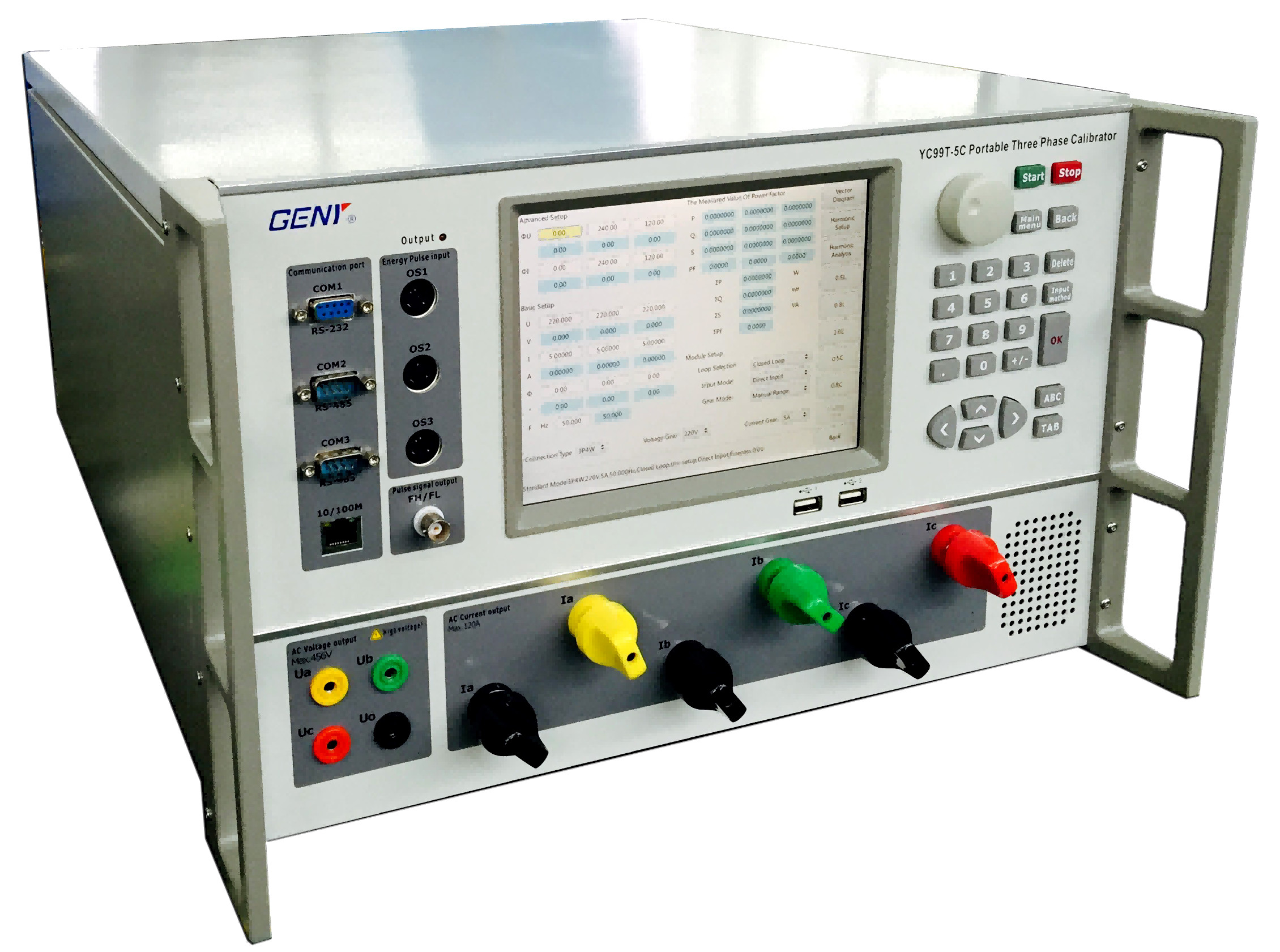 Automatic Electric Meter Testing Equipment GENY Accuracy Test Of Energy Meter