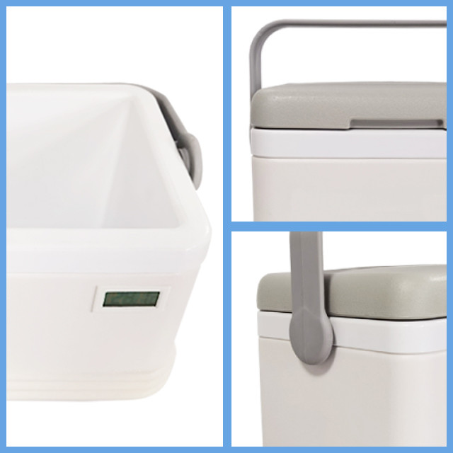 Insulated Ice Cooler Box for Camping Keeps Cold 12 Hours