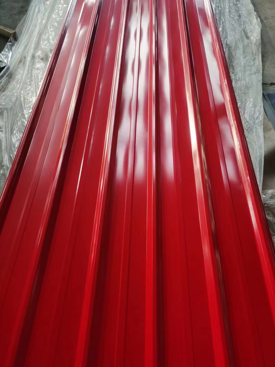 Hot Rolled Pre Painted PPGI Corrugated Sheet Flat Coil Steel Roofing Galvanized Zinc
