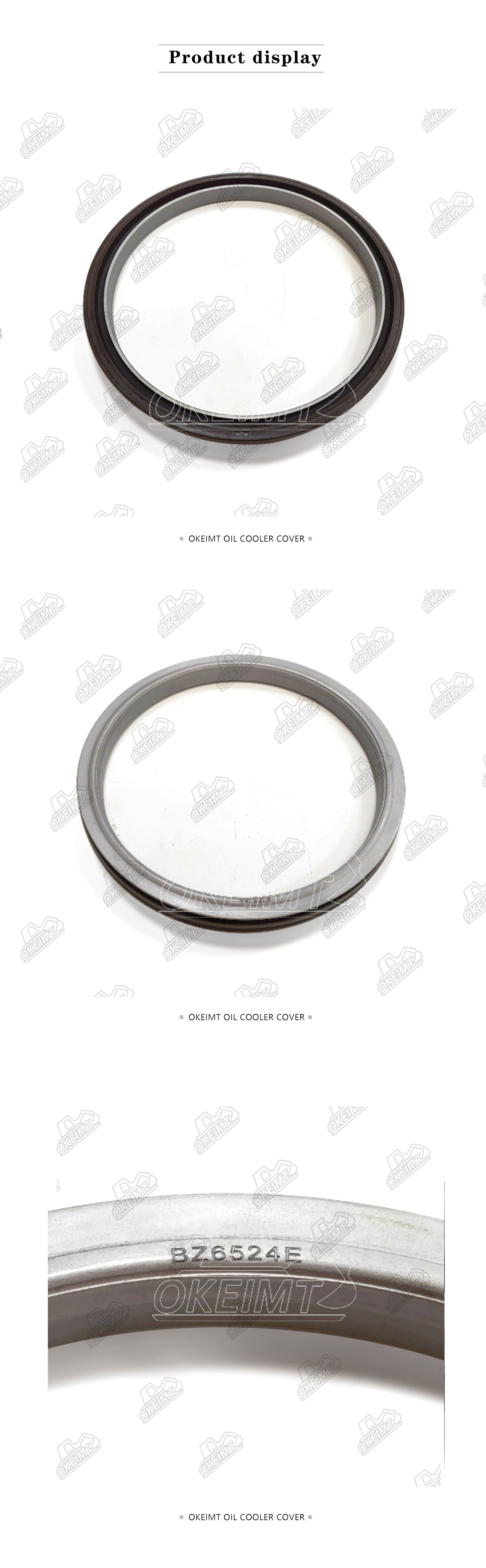 BZ6524E Excavator Seals Crankshaft Rear And Front Oil Seal For DE12T Engine