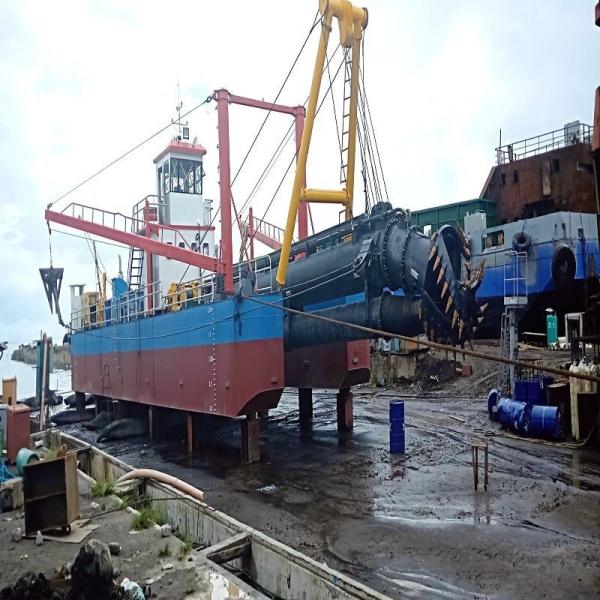 8 Inch Cutter Suction Dredger for River Sand Pumping Lifelong After-sales