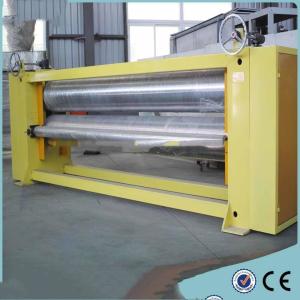  Electrical Heating Fabric Calender Machine Lightweight Sanitary Material Use Manufactures