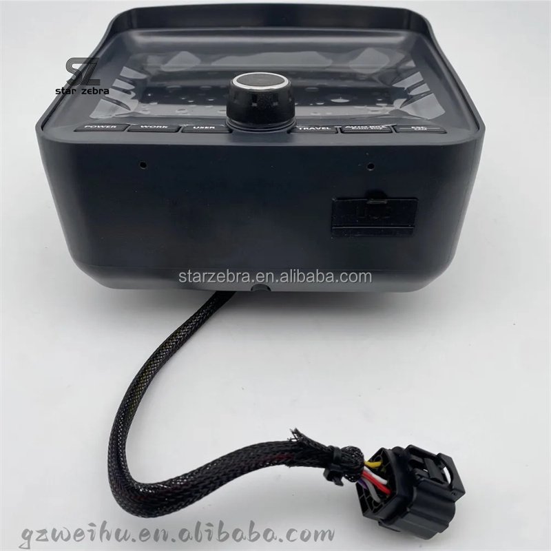 R140-9 R200-9 R220-9 R330-9 Excavator Monitor Cluster Gauge Display Panel 21Q6-33401 with Part Number