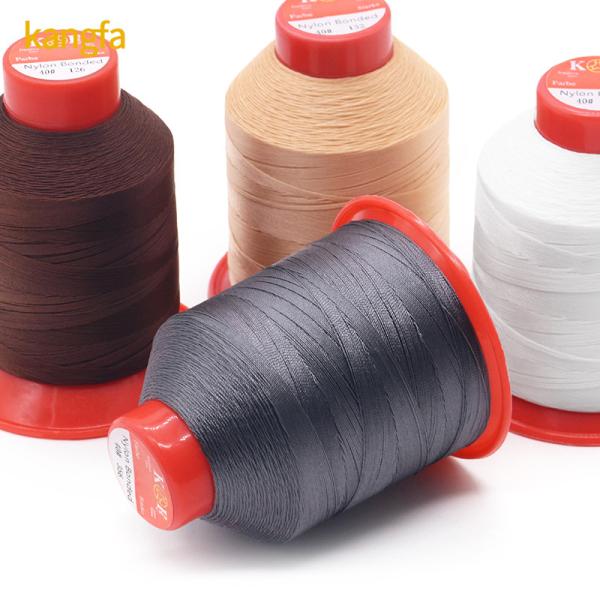 Low Shrinkage 304 Colours High Tenacity Polyester Bonded Sewing Thread Tex 45