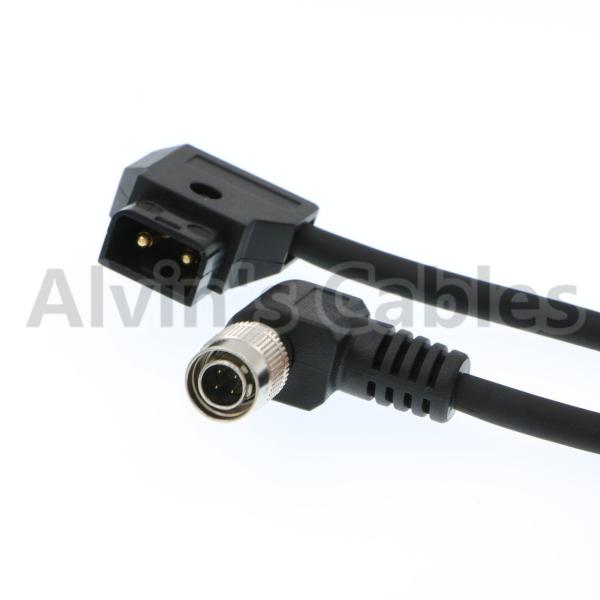 Quality ANTON BAUER D-Tap to 4 PIN Hirose Right Angle Male Power Cable for Sound Devices for sale