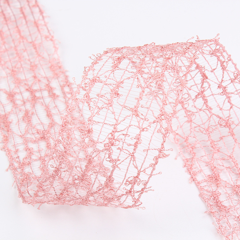 25mm|38mm Hollow Polyester Ribbon for Gift Wrapping and Flower Packing or Ribbon Bow