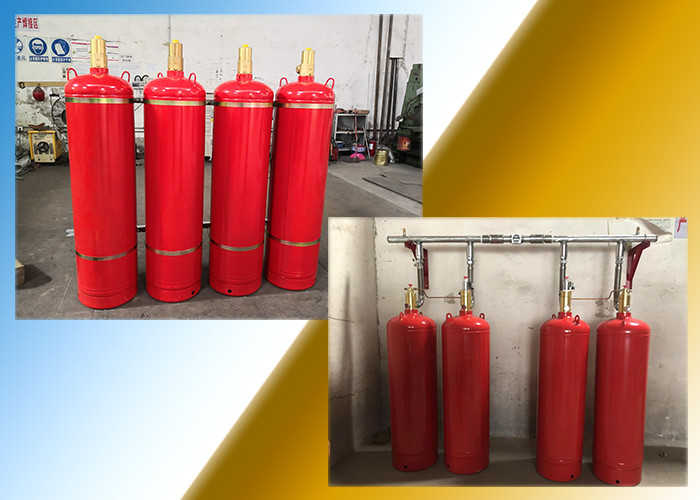 HFC-227ea FM200 Fire Suppression System: 40Ltr, 4.2Mpa, 0.95kg/L, 10s Discharge