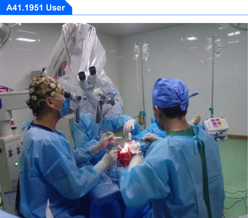 Dual Head Neurosurgery Brain Surgery ENT Operating Microscope