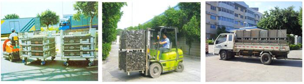500 - 1000kg Metal Wire Mesh Pallet Cages for Material Handling 