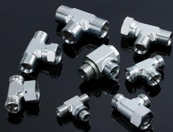 90 Degree Elbow Parker Male Threaded Elbow Medium Carbon Steel Hydraulic Adapter