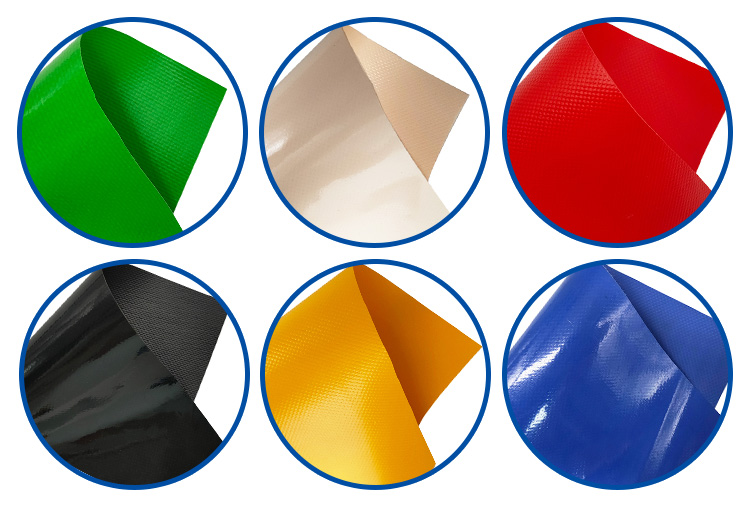 58" 60" PVC Truck Cover Tarp Tarpaulin Waterproof Cover Lumber Tarp With Grommets