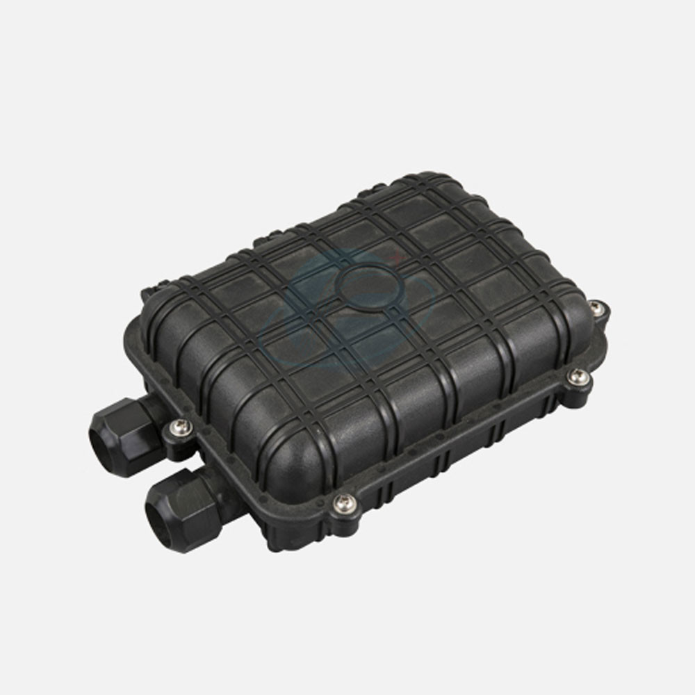 Wall Mounted Fiber Optic Splice Closure Distribution Box 48Cores 1In1 Out