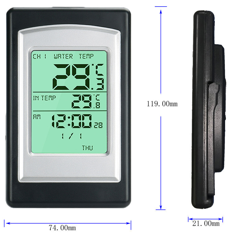 Digital Floating Solar Pool Thermometer For Outdoor Water Temperature Measurement