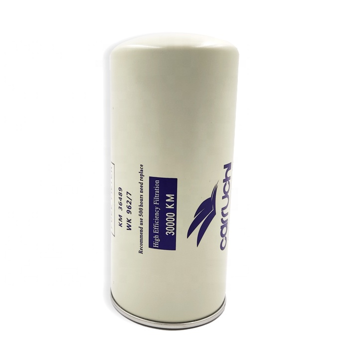 WK962-7 Diesel Fuel Filter Assembly for Sinotruk HOWO Sitrak Engines Parts Picture Shows Filter Paper