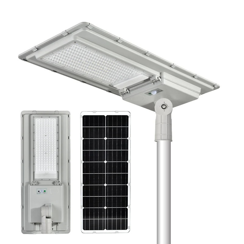 70Ra All In One Solar Street Light 160lm/W Solar LED Outdoor Light 6V
