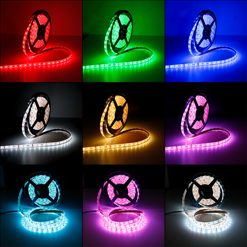 Support Dimmer Yes 5m 5V IR Control SMD 5050 LED Strip Lights for Indoor Decoration