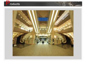 China Capacity 6300 persons Helical Escalator Curved Moving Walk Escalator for Shopping Mall on sale