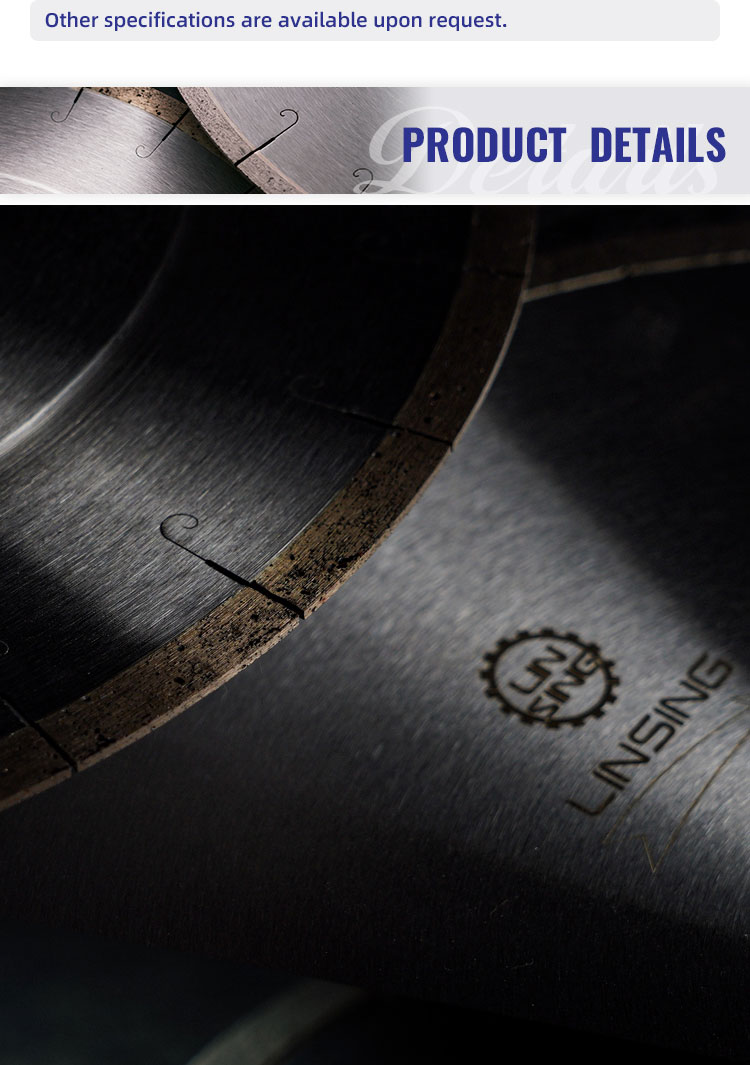 High Cutting Speed Diamond Tools Stone Cutting Disc Diamond Saw Blade For Calcium Cutting